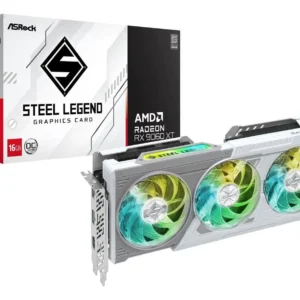 Placa De Vídeo Amd Asrock Steel Legend Oc Rx 9060 Xt 16gb