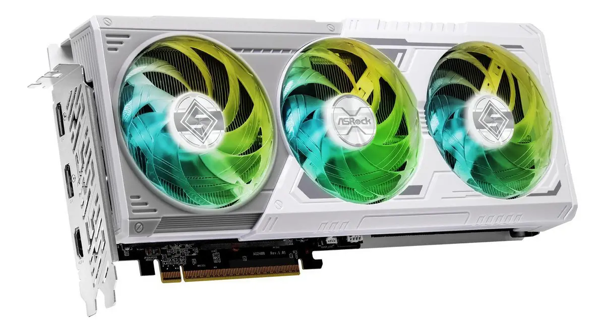 Placa De Vídeo Amd Asrock Steel Legend Oc Rx 9060 Xt 16gb - Imagem 2