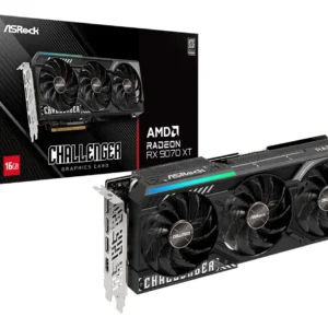 Placa De Video Asrock Radeon Rx 9070 Xt Challenger, 16gb