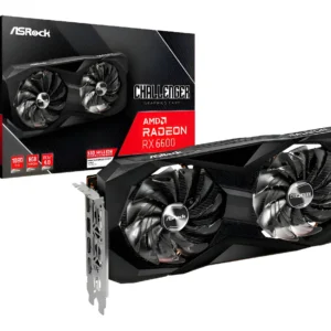 Placa De Vídeo Amd Asrock Challenger Radeon Rx 6600 Series R