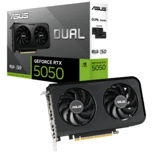 Placa De Vídeo Asus Rtx 5050 Dual 8gb Gddr6 128 Bits 2x Oc