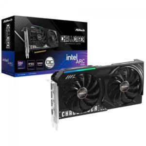 Placa De Vídeo ASRock Intel Arc B580 Challenger OC, 12GB, GDDR6, XeSS, Ray Tracing, B580 CL 12GO